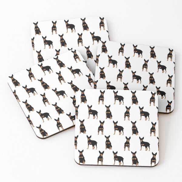 Item preview, Miniature pinscher motif designed and sold by petsvects.