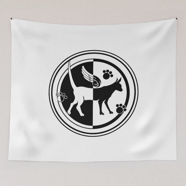 Item preview, Monogatari - Tsubasa Cat Symbol - Black designed and sold by itsmedio.