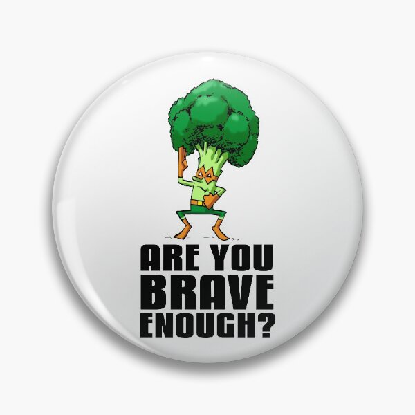 Item preview, Broccoli Ninja  Are You Brave Enough? Mixed Martial Arts MMA Superhero designed and sold by ProjectX23.