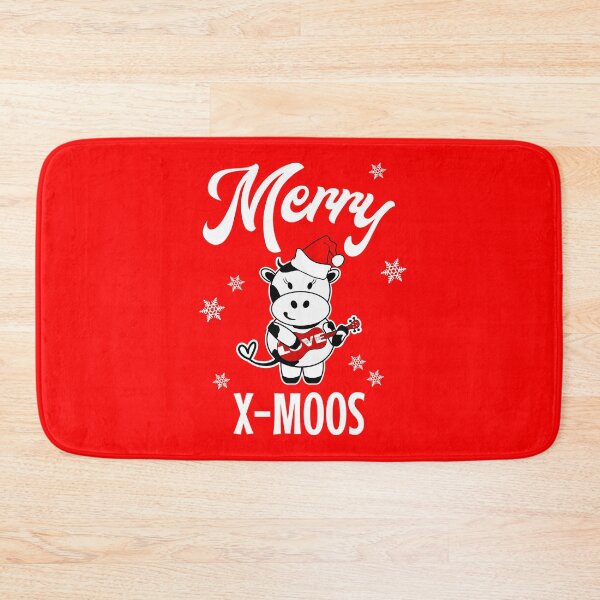 Item preview, Merry X-MOOs | Cute cow playing the ukulele designed and sold by DeliriousSteve.