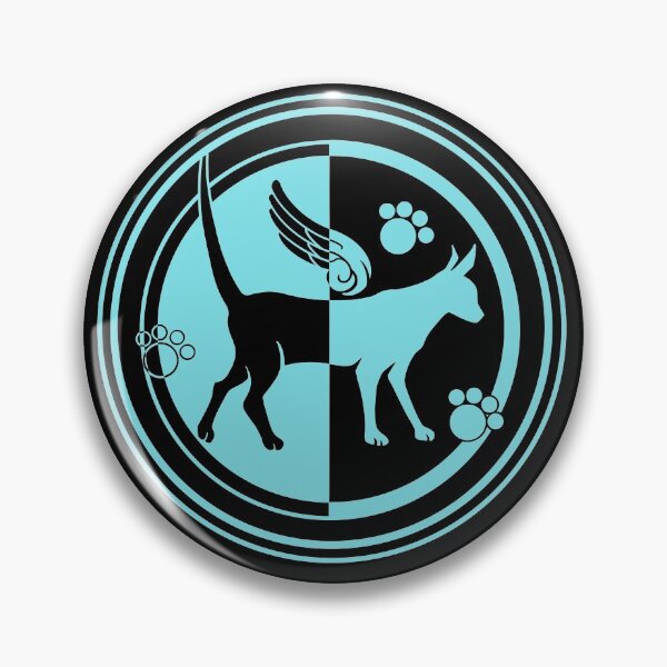Item preview, Monogatari - Tsubasa Cat Symbol - Blue designed and sold by itsmedio.