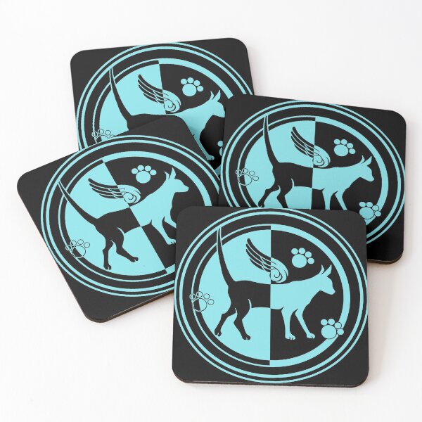 Item preview, Monogatari - Tsubasa Cat Symbol - Blue designed and sold by itsmedio.