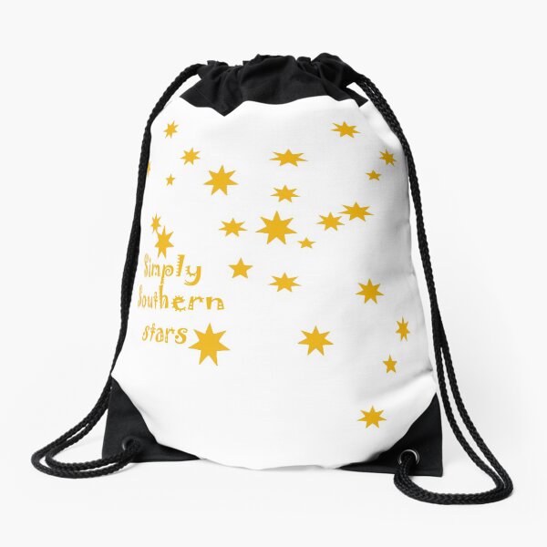simply southern drawstring bag