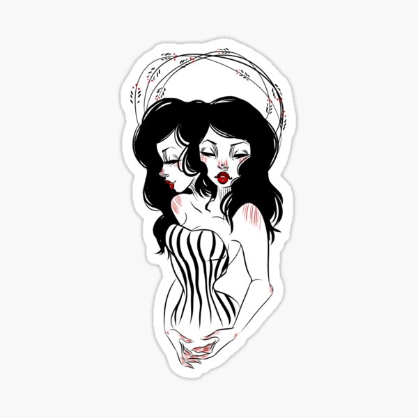 Two Heads Are Better Than One Sticker