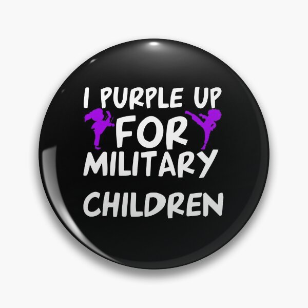Item preview, I PURPLE UP FOR MILITARY CHILDREN designed and sold by Zunichpavao07.