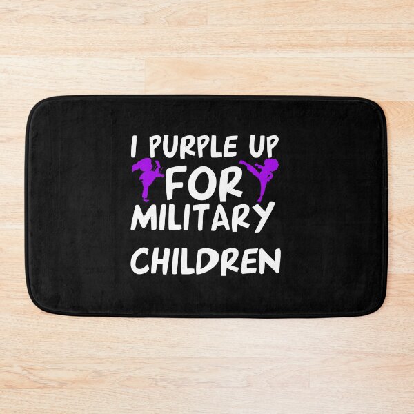 Item preview, I PURPLE UP FOR MILITARY CHILDREN designed and sold by Zunichpavao07.