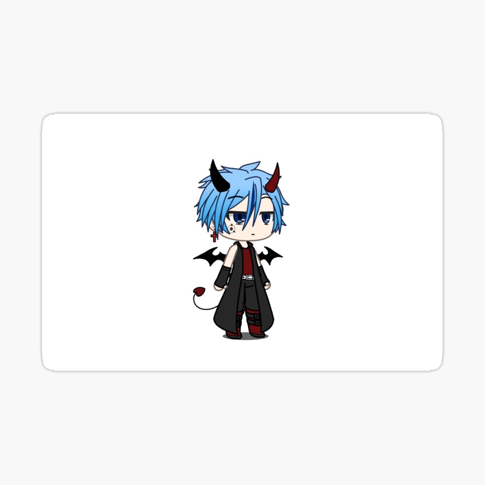 Gacha Life Demon Boy Pin By Dumplings2121 Redbubble