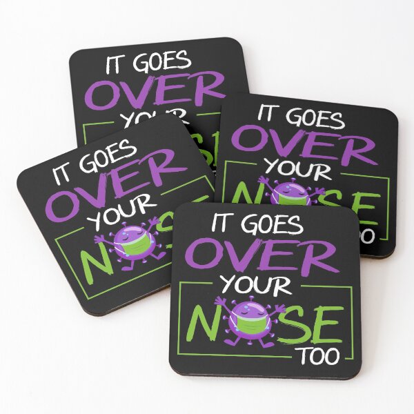 Item preview, It Goes Over Your Nose Too designed and sold by CreativaArt-.