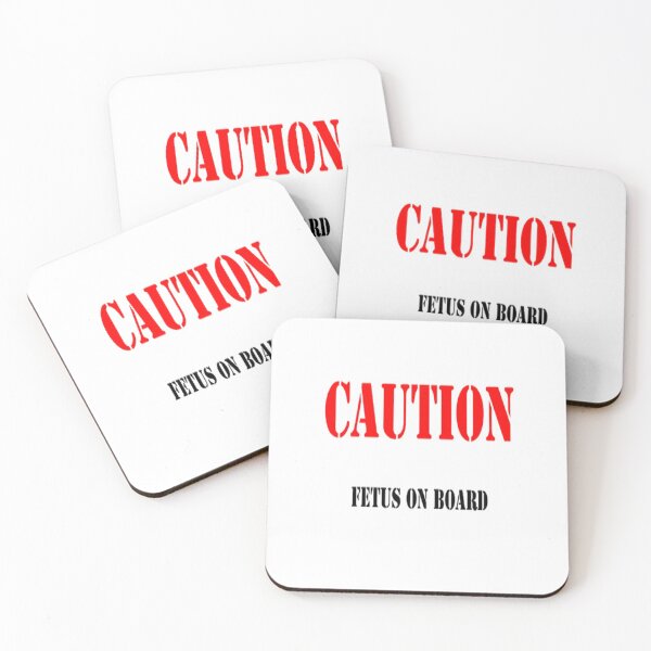 Item preview, CAUTION FETUS ON BOARD designed and sold by CUTESTUFFnow.