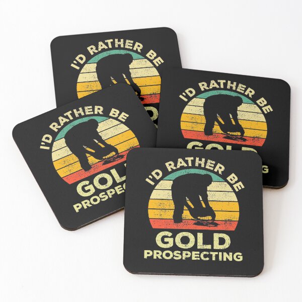 Item preview, I’d Rather Be Gold Prospecting Vintage Gift For gold Prospectors designed and sold by JokeGysen.