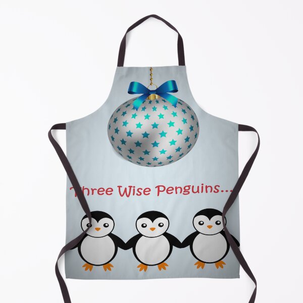 Item preview, THREE WISE PENGUINS... designed and sold by RachelMacht.