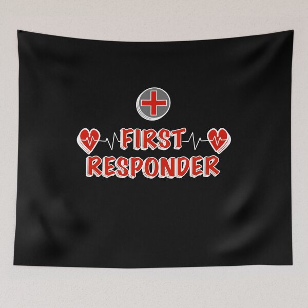 Item preview, First Responder - Black designed and sold by BusyMonkeys.