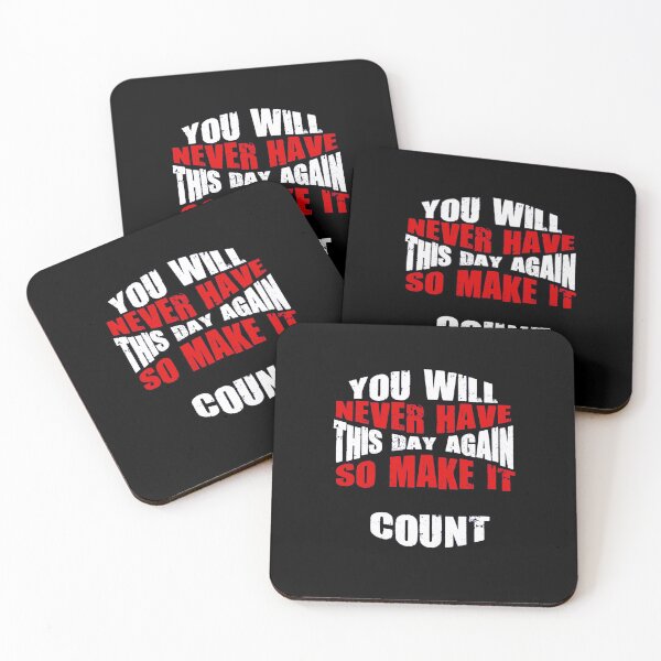 Item preview, Inspirational Quote, motivation and citation, you will never have this day again designed and sold by FADYMAG.