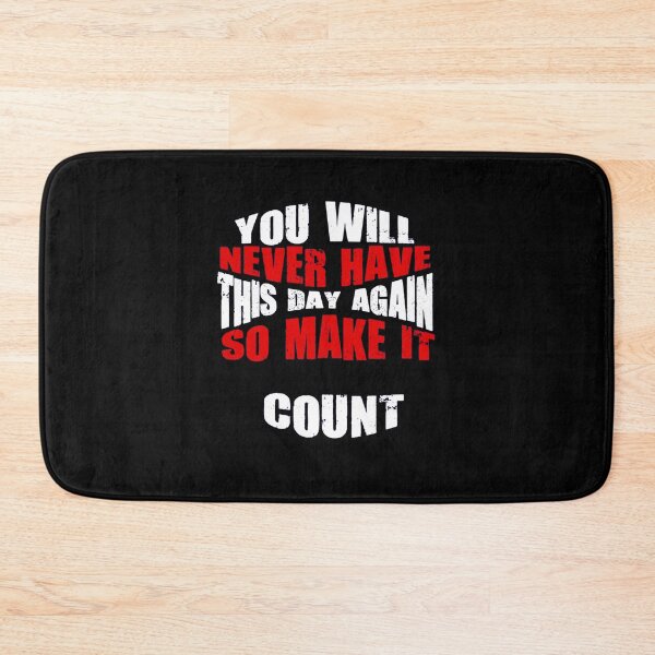 Item preview, Inspirational Quote, motivation and citation, you will never have this day again designed and sold by FADYMAG.