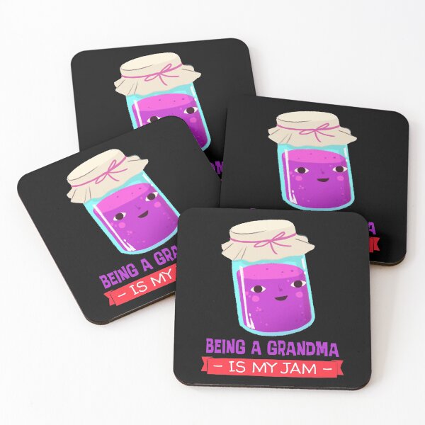 Item preview, Being A Grandma Is My Jam Essential Classic Sticker And Shirt Design designed and sold by Glike.
