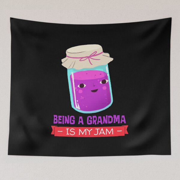 Item preview, Being A Grandma Is My Jam Essential Classic Sticker And Shirt Design designed and sold by Glike.
