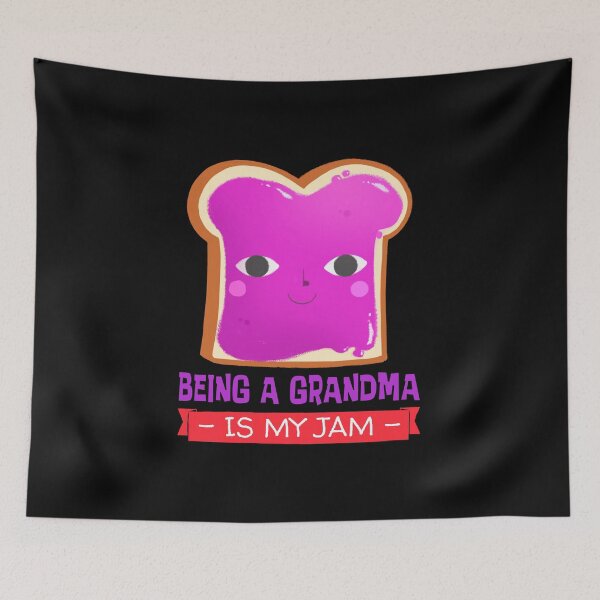 Item preview, Being A Grandma Is My Jam Essential Classic Sticker And Shirt Design designed and sold by Glike.
