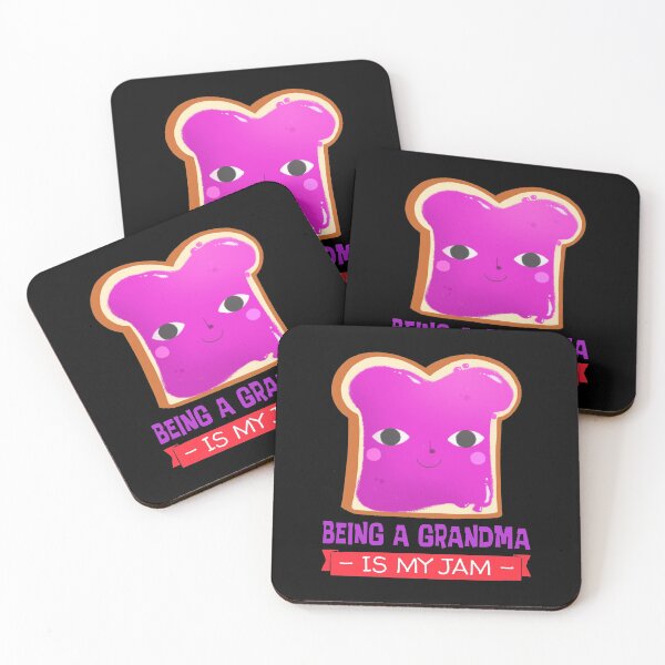 Item preview, Being A Grandma Is My Jam Essential Classic Sticker And Shirt Design designed and sold by Glike.