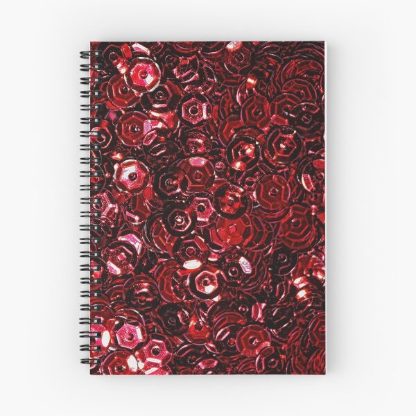 Item preview, Red Scattered Sequins designed and sold by Avril Harris.