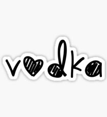 Cute Vodka Sticker