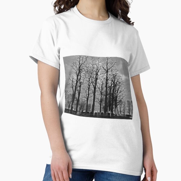 Cemetery Trees Classic T-Shirt