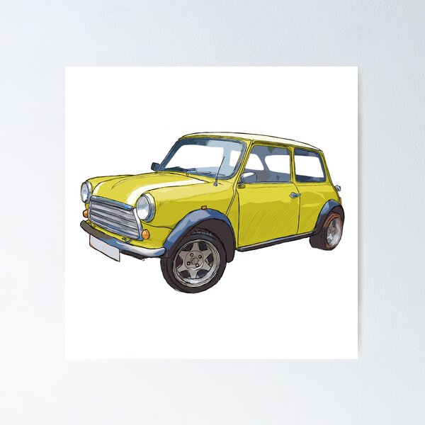 Item preview, Another Classic Mini Yellow designed and sold by jdm1981.