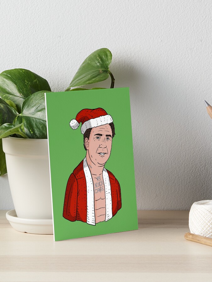 nicolas cage christmas sweater