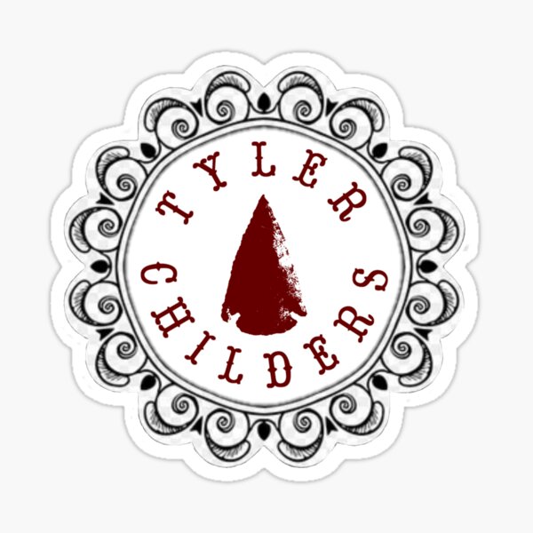 Tyler childers logo frame Sticker