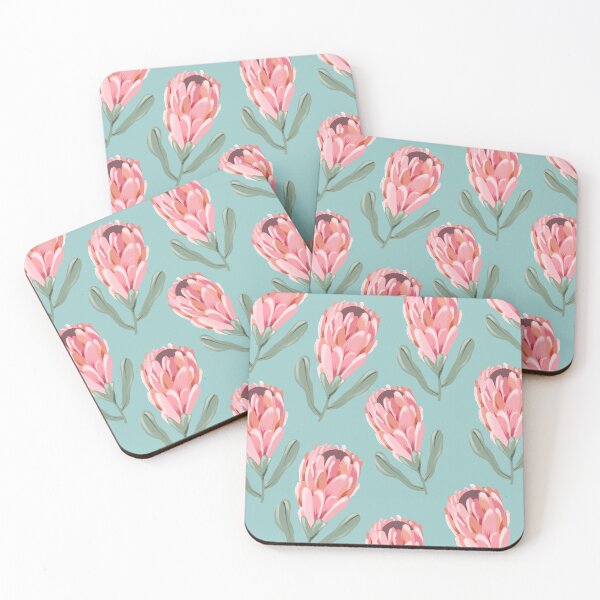 Item preview, Pretty Proteas designed and sold by Pastel Palette Designs.