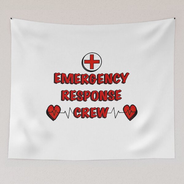 Item preview, Emergency Response Crew - White designed and sold by BusyMonkeys.
