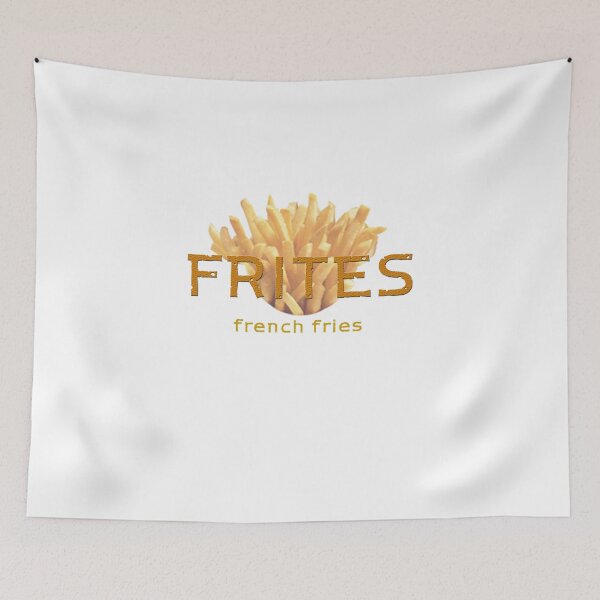 Aperçu de l'œuvre t-shirt, frites créée et vendue par HiChois.