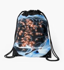 Active Brain Drawstring Bag