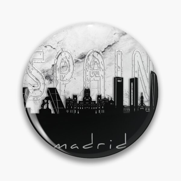 Item preview, madrid skyline marble designed and sold by BekimART2.