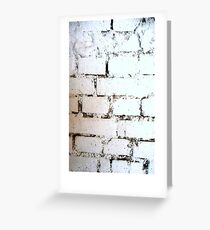 White . Greeting Card
