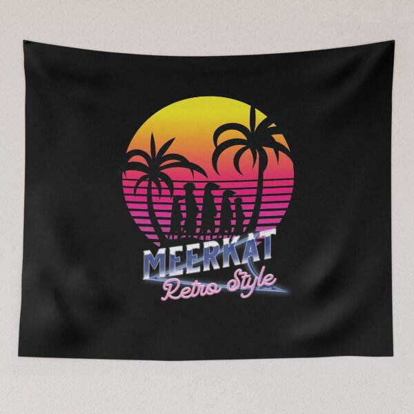 Item preview, Meerkat Shirt I Meerkat Retro Style I 80s I 90s designed and sold by Grimbart.