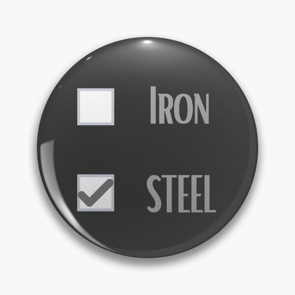 Item preview, Iron or Steel designed and sold by CoolLifeStore.