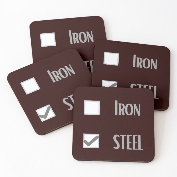 Item preview, Iron or Steel designed and sold by CoolLifeStore.