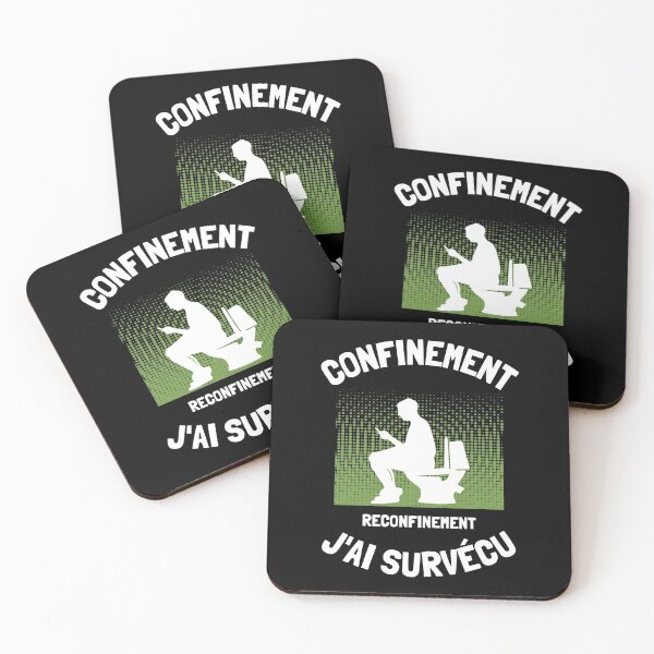Item preview, Confinement Confinement I survived funny covid designed and sold by joozybart.