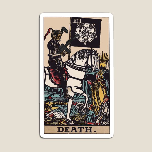 Item preview, Death Tarot designed and sold by TyrDrop.