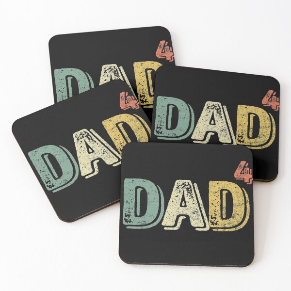 Item preview, Dad 4 Shirt Quote Dad Of Four Kids Funny Christmas Gift designed and sold by KuznecovaDesign.