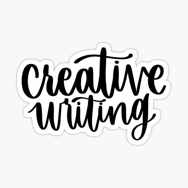 "Creative Writing Folder/Binder" Sticker for Sale by RTLettering