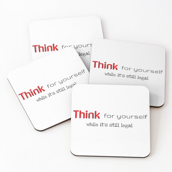 Item preview, Think for yourself designed and sold by unfuckersunite.