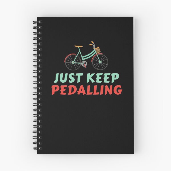 Item preview, Just Keep Biking and Pedalling Gift designed and sold by Emerg-Apparel.