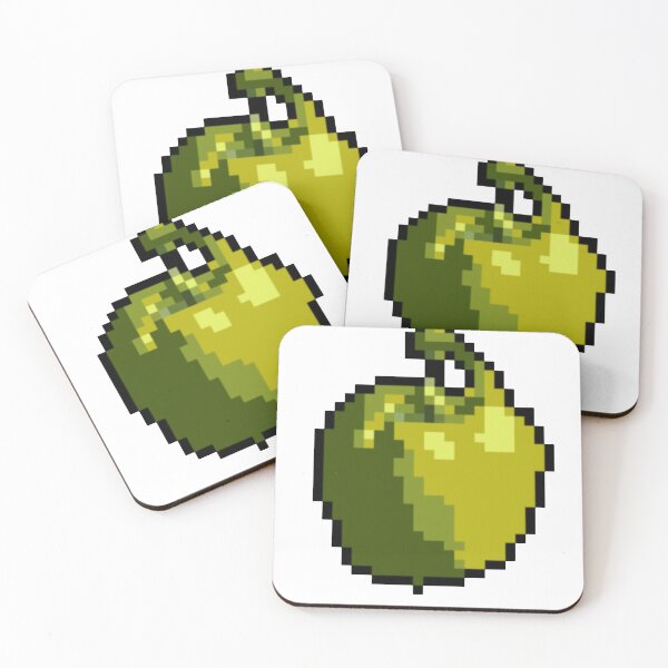 Item preview, Pixel Art Green Apple designed and sold by Memeloaded.