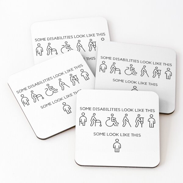Item preview, Some disabilities look like this - Invisible Disability Awareness designed and sold by DisabiliTees.