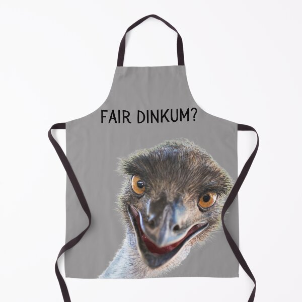 Item preview, Fair dinkum? Emu, close up. Photograph and black text. designed and sold by JellyBeenzz.