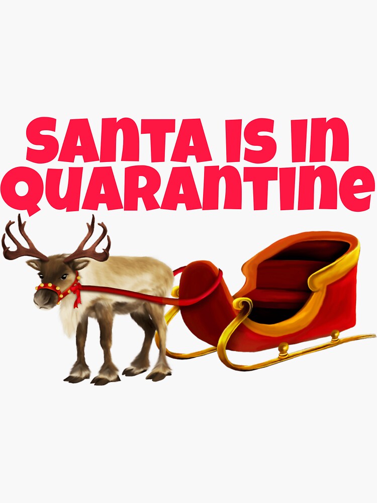 "funny christmas 2020 santa meme" Sticker for Sale by raidsome Redbubble