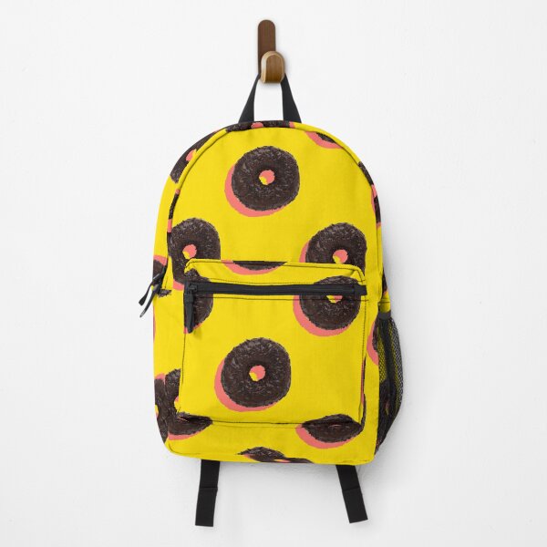 Artikelvorschau, Chocolate donuts with coral shadows on a yellow background entworfen und verkauft von acidmit.