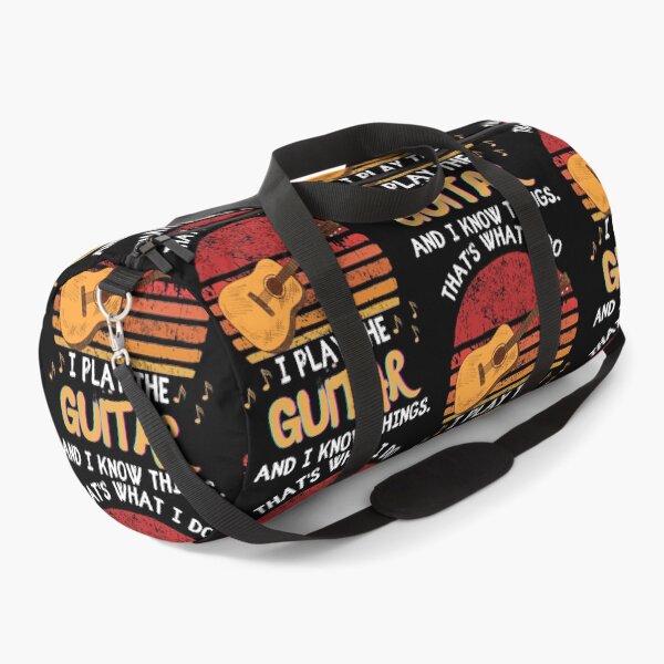 Item preview, Thats what i do i play the guitar and I know things funny guitarist quotes designed and sold by OneTimeEngineer.