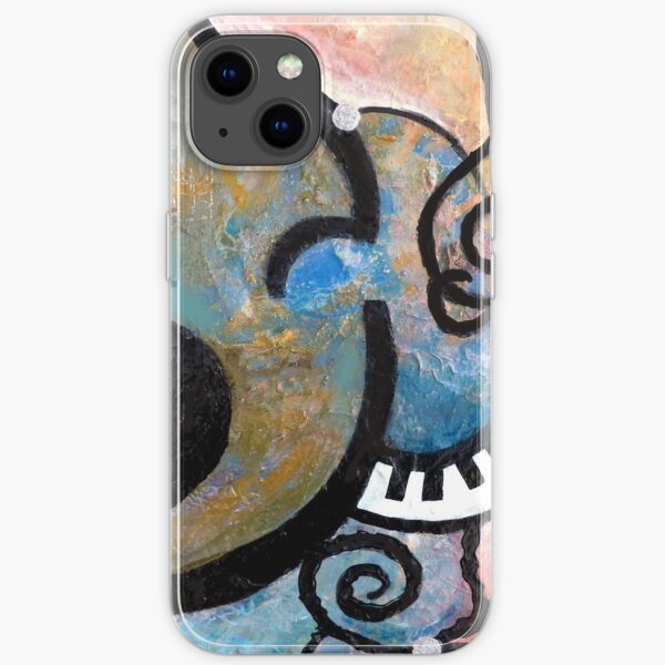 Contemporary art, Music theme, iPhone Soft Case